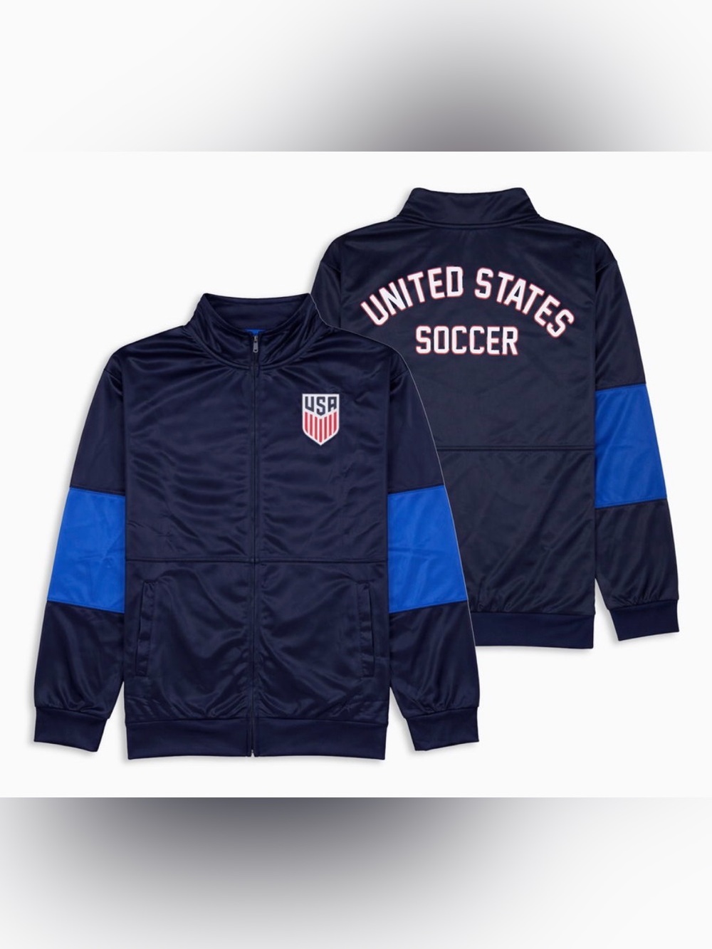 Icon Sports USA Soccer Track Jacket, NEW, Size Large